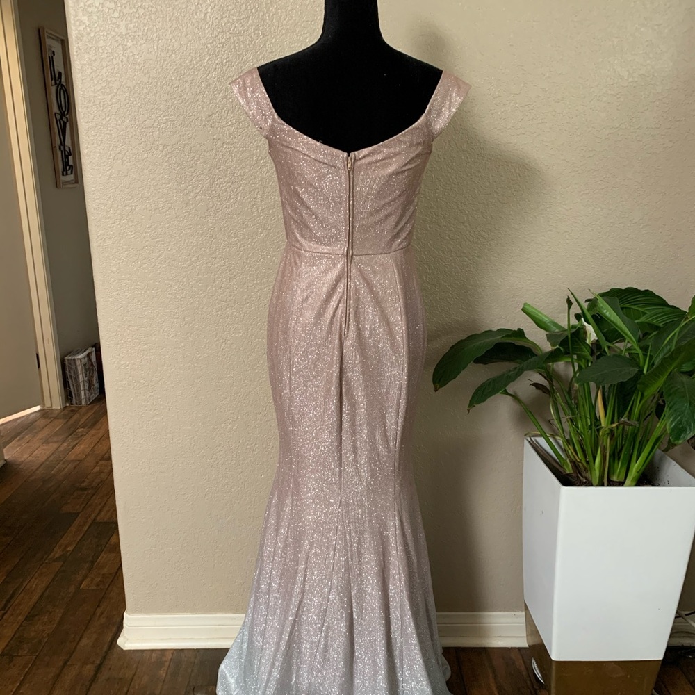 Crystal doll Ombré formal dress gown size 9 - Picture 6 of 7